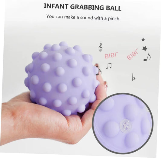 6 Pack Kids Sensory Balls, Baby Toys, Multi-Color Textured Sensory Balls, Soft Textured Massage Ball Set